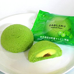 岩手县轻米町特产 5个入 卡仕达猕猴桃酱夹心海绵蛋糕 日本 订购