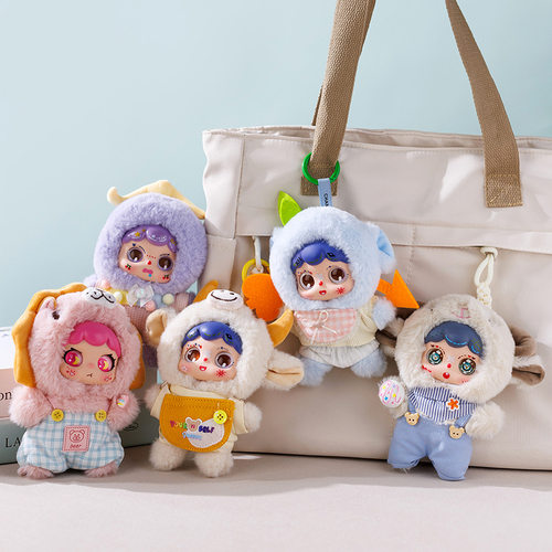 十二星座搪胶娃娃公仔潮