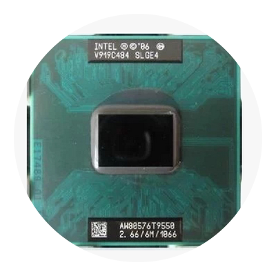 T9550 2.66/6M/1066 笔记本CPU QS正显 原装针脚 通用T9600 升级
