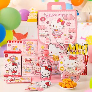 六一儿童节礼物三丽鸥零食礼包卡通酷洛米大耳狗书包盒生日伴手礼