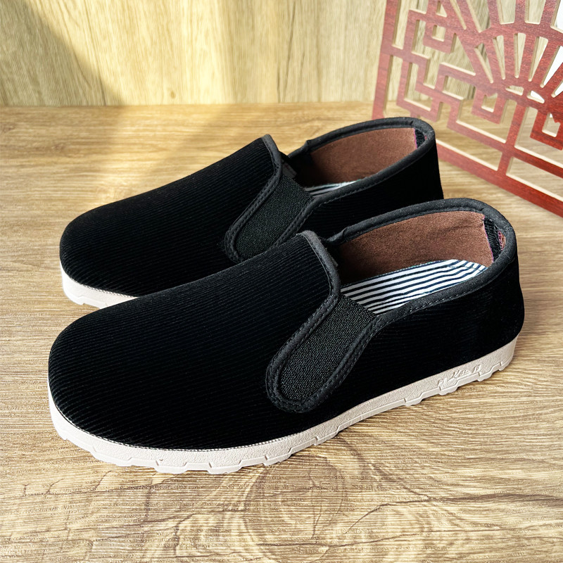 防滑耐磨老北京布鞋男单鞋