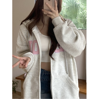 外套女秋冬季卫衣开衫爆款