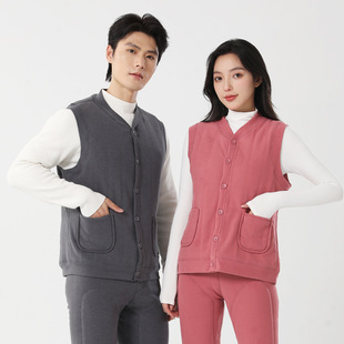 浦江裤客服饰有限公司马甲男女士冬季加绒加厚内穿外穿保暖背心