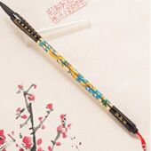 胎毛笔制作婴儿diy胎发纪念品礼盒宝宝出生满月百天生日送礼定做