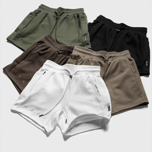 ASRV欧美运动短裤男款夏季纯色