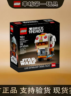 乐高40795卢克天行者方头仔男女孩创意积木拼搭玩具模型礼物节日