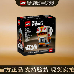 乐高40795卢克天行者方头仔男女孩创意积木拼搭玩具模型礼物节日