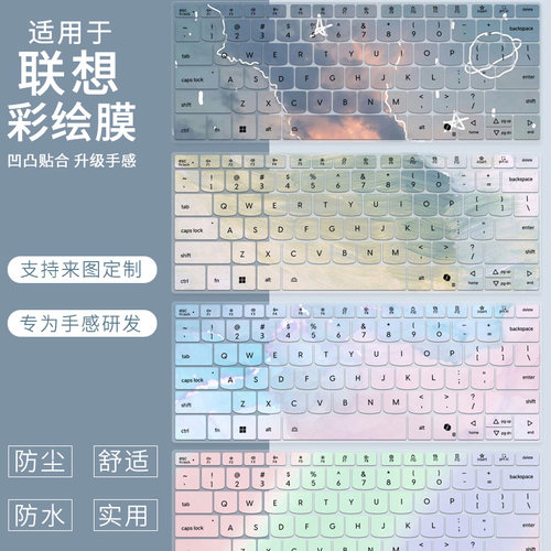 适用于联想ThinkBook14+ 2025键盘膜电脑小新Pro14 AI超能笔记本