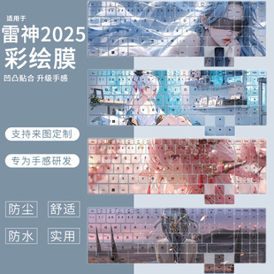 适用雷神911PLUS大屏巨兽17.3寸键盘膜猎刃16  2025笔记本猎刃S膜