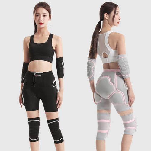 专业滑雪护具内穿护臀护膝全套男女防摔裤屁股垫单板双板防护装备