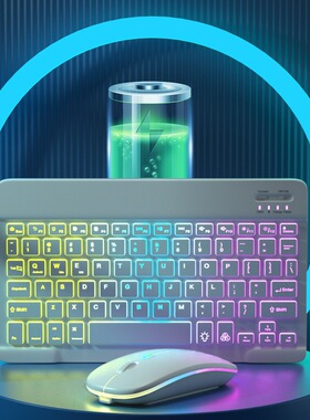 Bluetooth Keyboard and Mouse Rechargeable Wireless Keyboard