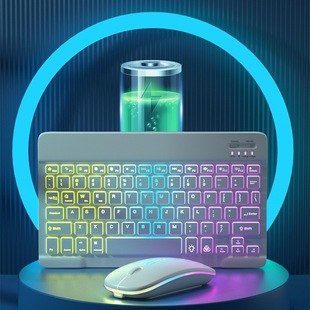 Rechargeable Bluetooth Mouse and Wireless Keyboard