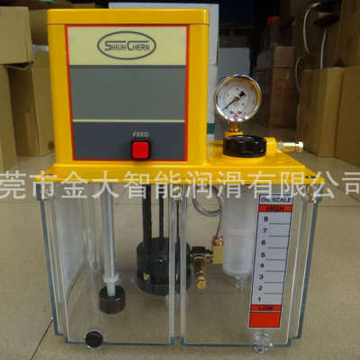 YMGP-301F-T4-D电动润滑油泵SHIUH CHERN注油机 协鸿加工中心