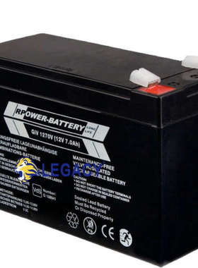 德国RPOWER-BATTERY蓄电池 Giv12120v 12AH报警 火灾报警安全系统
