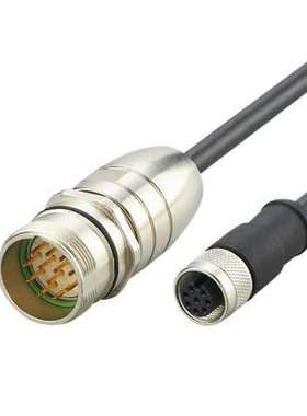 IFM易福门带插座连接电缆 E12460 ADOGH080MSS003K05STGK120MSS