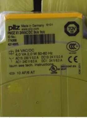 774135皮尔兹安全继电器PNOZ e2.2p 24VDC 2so;312087;773601