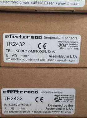 用于PT100/PT1000温度传感器德国易福门IFM TR2439 TY2439 TY7439