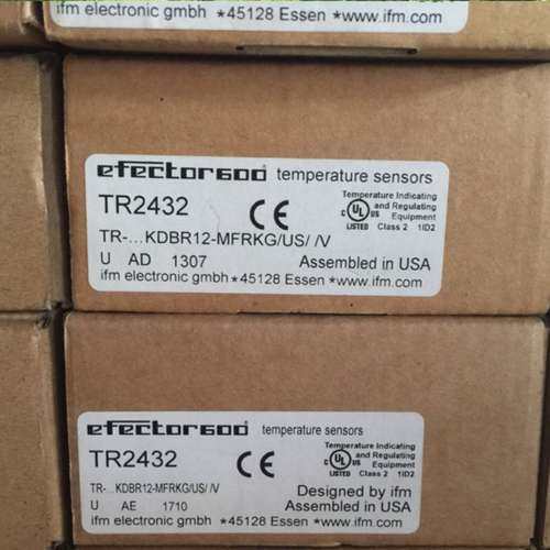 用于PT100/PT1000温度传感器德国易福门IFM TR2439 TY2439 TY7439