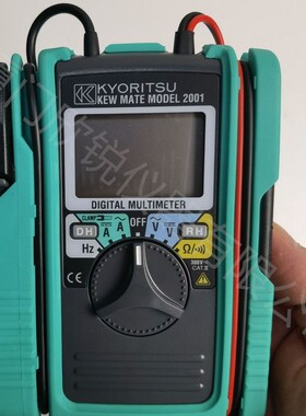 MODEL2001日本克列茨KYORITSU数字式卡片万用表KEW2001