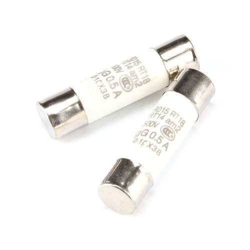 熔断器R015 10*38陶瓷保险丝管RT18 0.5 1 2A 3 4 5 6A 10A 32A