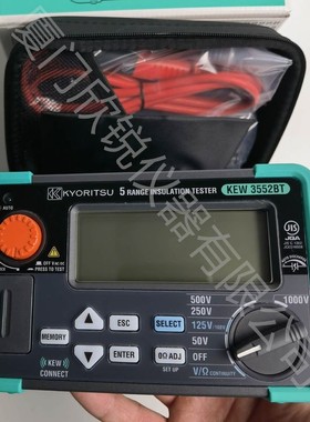 KEW3552BT克列茨KYORITSU绝缘/导通测试仪