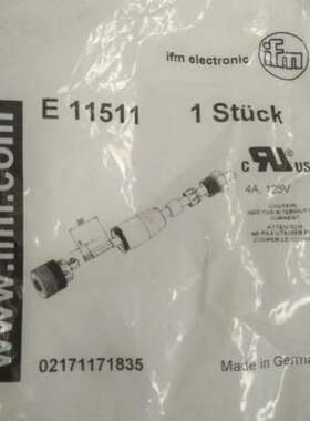 德国易福门IFM原装 接头E12316 DD2001 E11511