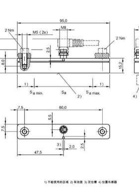 BALLUFF巴鲁夫磁敏开关BIL ED0-P060A-01-S75 订购码: BIL0003