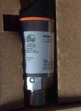 易福门IFM压力传感器PN7009PN7099 PN-1-1BRER14-QFRKG/US/ /V
