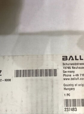 BNI IOL-302-002-K006 BNI007Z 巴鲁夫传感器 详询