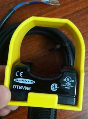 现货OTBVN6 W/Y黄色外壳原装Banner邦纳触摸光电开关传感器OTBVP6