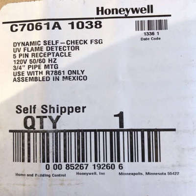 C7061A1038 C7061A1020 C7061F2001霍尼韦尔HONEYWELL火焰探测器