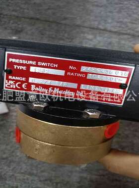 英国Bailey&Mackey压力开关1382 0.2-4 bar