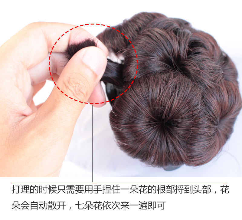 Extension cheveux - Chignon - Ref 237494 Image 5