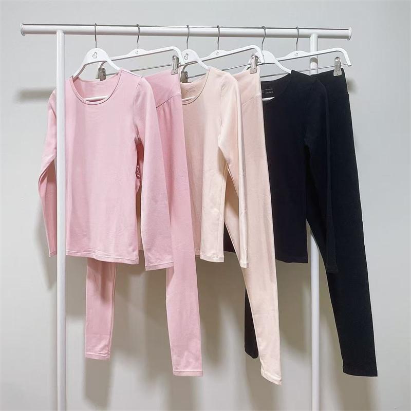 圆领云柔棉保暖内衣都市丽人女士