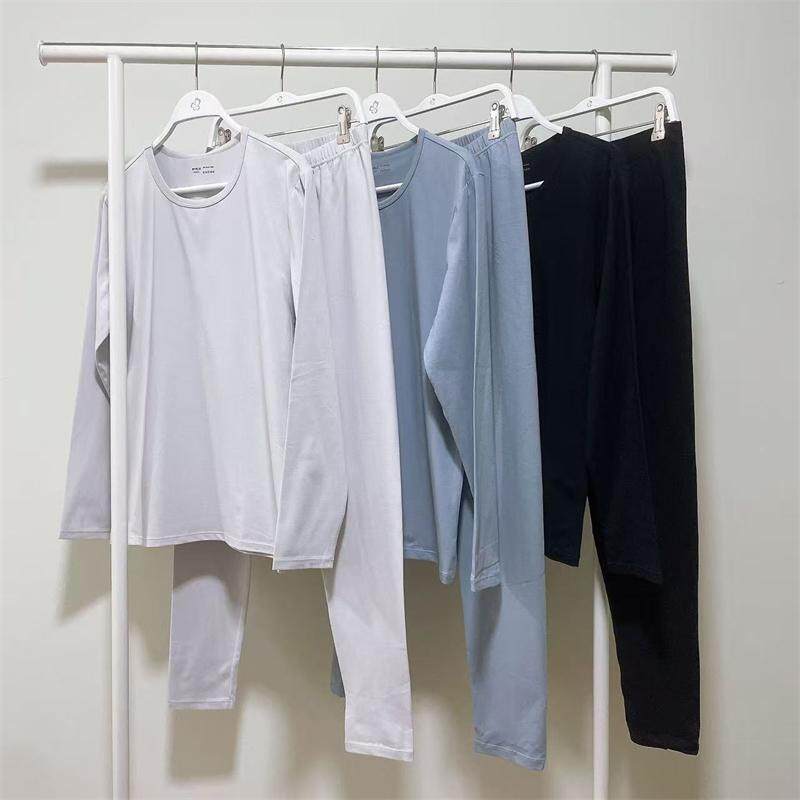 纯棉薄款保暖内衣都市丽人男士