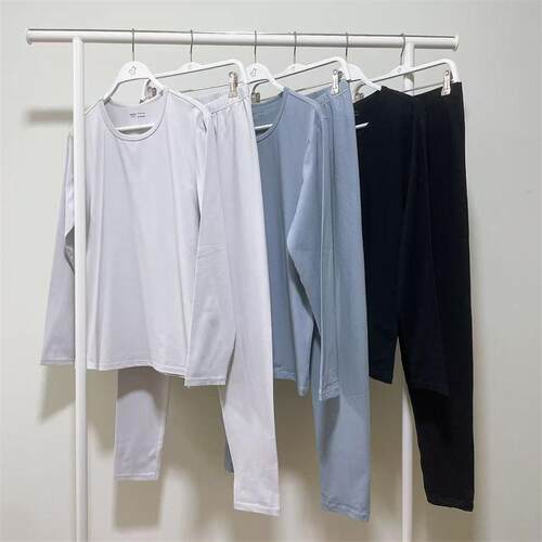 纯棉薄款保暖内衣都市丽人男士