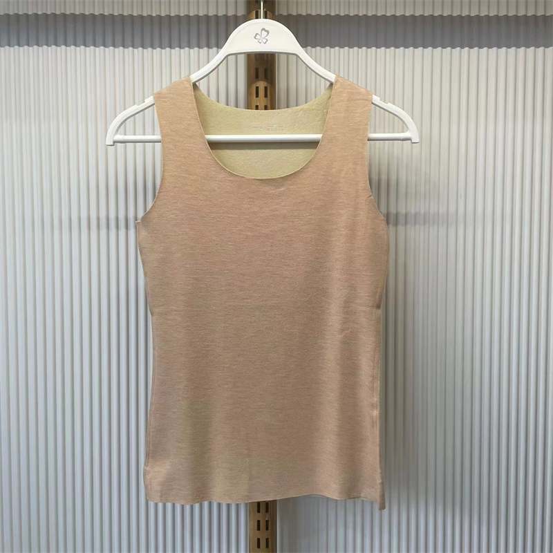 都市丽人无缝保暖背心