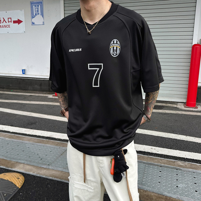 oversize宽松落肩袖短袖T恤男女