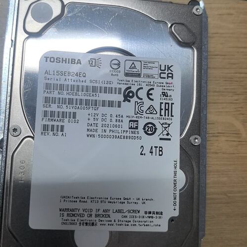 议价TOSHIBA AL15SEB24EQ 2.4TB资询