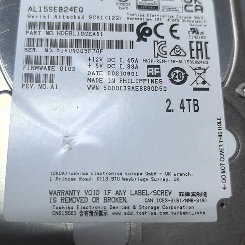 议价TOSHIBA AL15SEB24EQ 2.4TB资询
