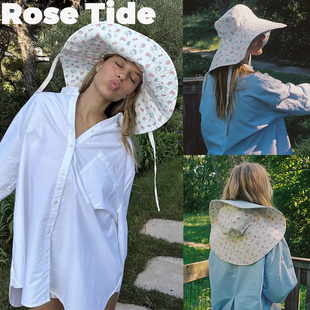 Rose Tide买手店Djerf Avenue渔夫帽莓果印花帽子遮阳帽太阳帽