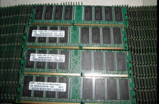 Samsung三星  拆机原装DDR内存条128/256/512/1g 333/400m议价