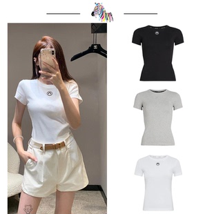 月亮T恤jennie金智妮rose朴彩英显身材 三标齐全marinserre短袖