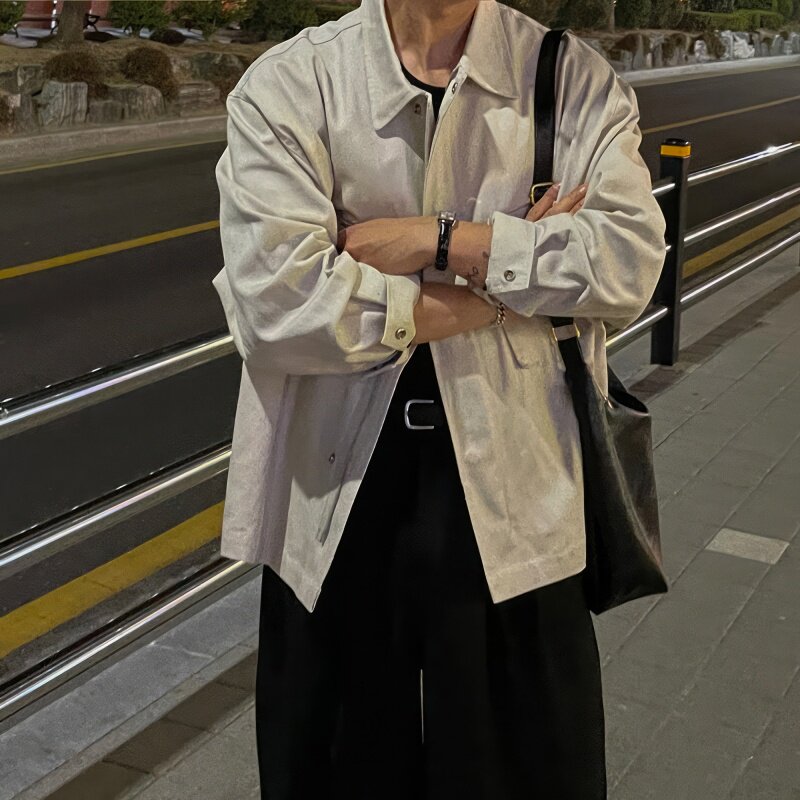 秋裤潮流工装夹克韩版百搭休闲外套DK958-P108,男装夹克,星座1017-1