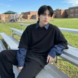 新款现货2026年新款现货堆堆领宽松长袖卫衣CR447-P68,男装卫衣,星座1017-1, 新款现货2026年新款现货堆堆领宽松长袖卫衣CR447-P68,男装卫衣,星座1017-1,