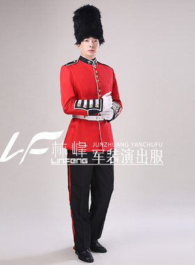 卫兵新款演出服士兵舞台仪仗队鼓乐合唱卫队宫廷表演服2017年春季