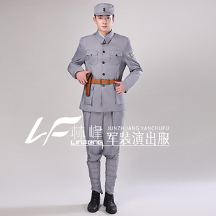 八路新款装套舞台演出服国庆军装歌红军话剧表演大合唱18-25周岁