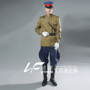 包邮 全套新款 苏联政委二战演出俄罗斯红军剧本杀cos推理年会马裤