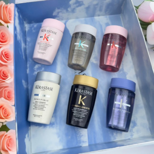 卡诗白金赋活洗发水80ML耀光凝色黑钻双重元 气姜头皮去屑丰盈滋养