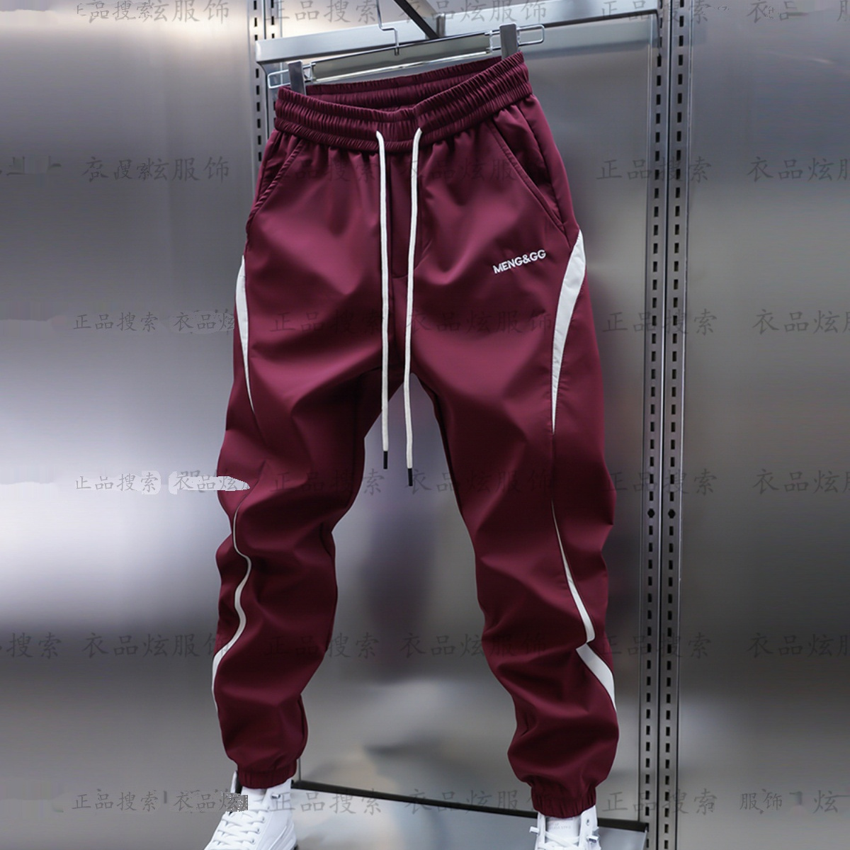 束脚裤垂感红机能户外运动休闲裤